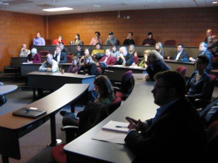 Audience for Jason's talk. Audience for Jason's talk.