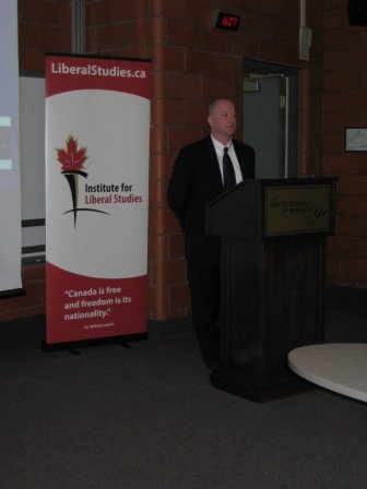 Jason Clemens speaks at the Odette School of Business, University of Windsor. Jason Clemens speaks at the Odette School of Business, University of Windsor.